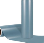 WRAPXPERT Blue Vinyl, Matte Slate Blue Adhesive Vinyl Roll Compatible by WRAPXPERT