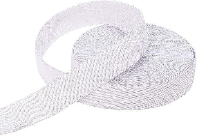 Elastic Bands for Sewing White 1 Inch 12 Yard High Elasticity Knit Spool Sewing - Image 2