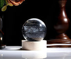 MAIBAOTA 3D Solar System Space Balls 2.4 Inches Crystal Ball Astronomy Decor - Image 3