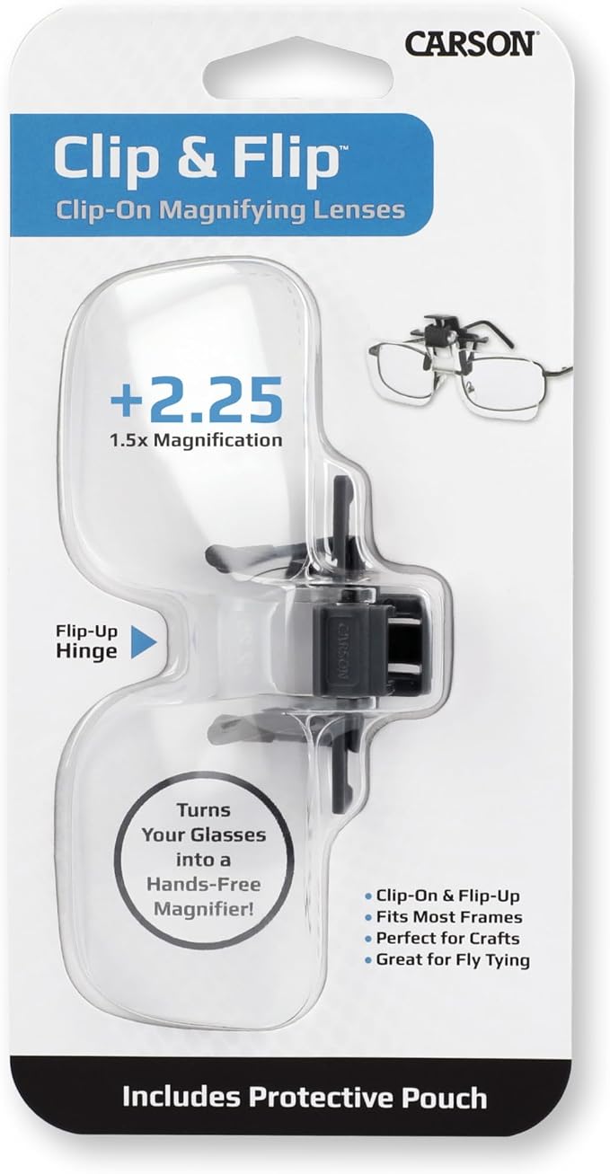 Carson Clip and Flip 1.5x Power Magnifying Lenses - Image 4