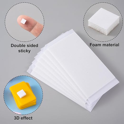 Joez Wonderful 10 Sheets Foam Adhesive Squares - Image 3