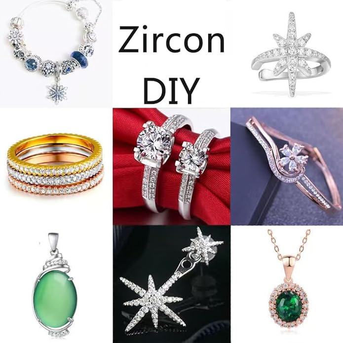 0.9-8mm 10-1000pcs CZ Zircon 5A Round Machine Cut White Cubic Zirconia Loose CZ - Image 5