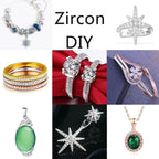 0.9-8mm 10-1000pcs CZ Zircon 5A Round Machine Cut White Cubic Zirconia Loose CZ - Image 2