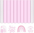 Tintnut Boho Permanent Vinyl 8 Sheets 12''x10'' Pink Purple Adhesive Vinyl | by Tintnut
