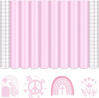 Tintnut Boho Permanent Vinyl 8 Sheets 12''x10'' Pink Purple Adhesive Vinyl | by Tintnut