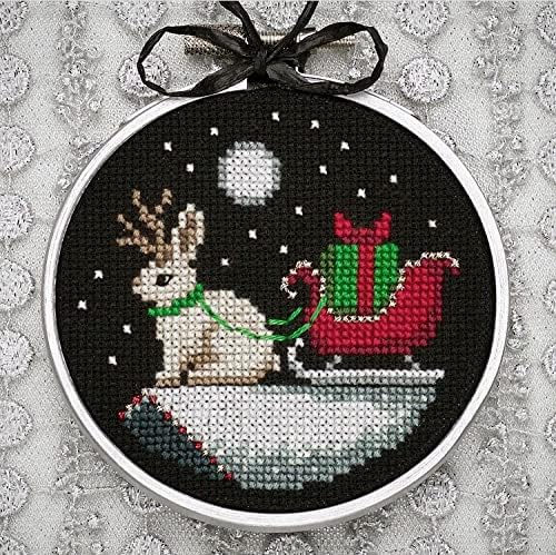 Aida Cloth 14 Count Cross Stitch Fabric, 19×28inch | Offers High Contrast to - Image 4