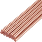 uxcell Mini Hot Glue Sticks for Glue Gun 7mm x 200mm Rose Gold 12pcs by uxcell