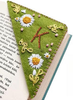 MOTEERLLU Personalized Hand Embroidered Corner Bookmark - Image 2