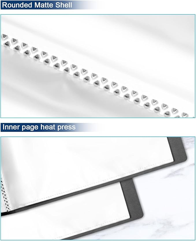 Portfolio Folder for Artwork Art Portfolio Binder 2 Packs 9"x12" Demo Book - Image 5
