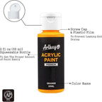 Artkey Acrylic Paint Set, 16 Colors 2 oz/59 ml Acrylic Paint Kit - Image 2