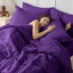 JOLLYVOGUE Full Comforter Set, Ultra-Soft Bed in a Bag Full Size 7 Pieces - Image 6