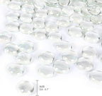 11LB Clear Flat Glass Marbles for Vase Filler, Hydroponics, Fire Pit & Home - Image 3