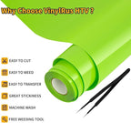 VinylRus Heat Transfer Vinyl-12” x 25FT Iron on Vinyl Roll - Image 3