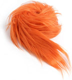 Shaggy Plush Faux Fur Fabric Precut Strips Orange Fur Fluffy Fuzzy Craft Fur by Unknown