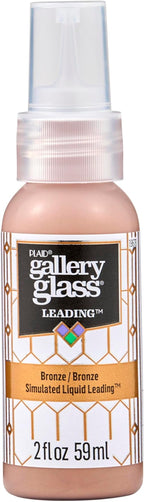 Gallery Glass Bronze Liquid Leading Perfect by GalleryGlass