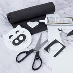 BENECREAT 20 Sheets Black & White A4 EVA Foam - 2mm Thick Craft Foam - Image 7