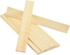 MECCANIXITY 10Pcs Wood Strips Slats, 5/32" x 1‑5/8" x 12" Thin Wood Sticks Flat by MECCANIXITY