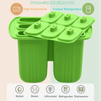 Bangp Popsicle Molds 6-cavity, Non-BPA Silicone Ice Pop Maker | Silicone - Image 4