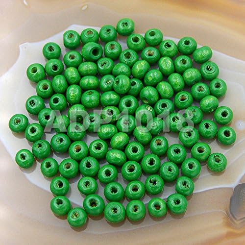 AD Beads Wood Spacer Loose Wooden Craft Beads Big Hole Beads Assorted by ADBeads