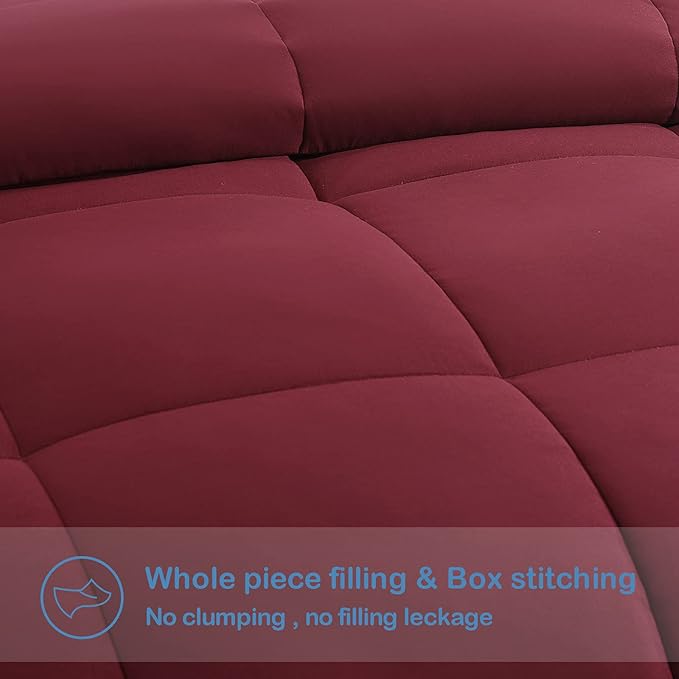 EASELAND Queen Size Down Alternative Comforter - Image 3