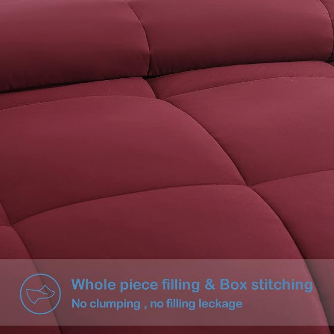 EASELAND Twin Size Down Alternative Comforter - Image 3