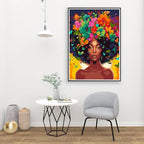 Clendo DIY African Woman Paint by Numbers - Image 8