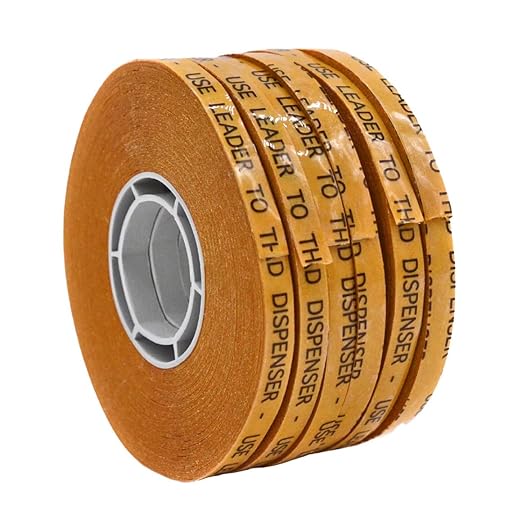 WOD General Purpose ATG Tape, 1/4 inch x 36 yds. Adhesive Transfer Tape Glider by WODTape