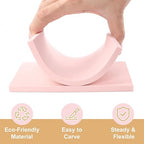 SGHUO 12pcs 4"x6" Pink Rubber Linoleum Blocks - Image 3