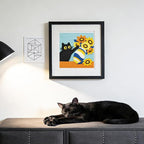 Doodlream Black Cat Sunflower Needle Kit - Image 6