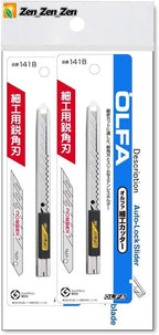 OLFA 141B 9mm Stainless Steel Auto-Lock Utility Knife - Image 2