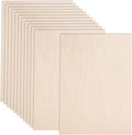 AWIZOM 12 Pack Basswood Sheets for Crafts-12 x 8 x 1/8 Inch- 3mm Thick Plywood by AWIZOM