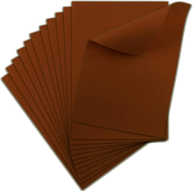 12 Pcs Felt Sheets, 7x11 Inch Stiff Felt by HARSKIYER