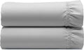 2 King Fitted Sheets, 400 Thread Count 100% Cotton Sateen, King Size Fitted by CaliforniaDesignDen