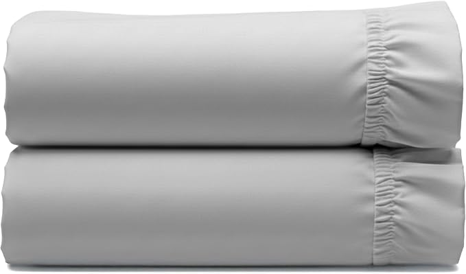 2 Twin XL Fitted Sheets, 400 Thread Count Twin XL Fitted Sheet 100% Cotton by CaliforniaDesignDen