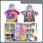 36 Colors Tie Dye Powder, Rainbow Tie Fabric Dye Powder - Image 5