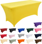 10-Pack 6ft Spandex Table Covers - Image 3