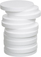 Crafare 8 Inch Foam Circles for Crafts 12pcs Round Foam Discs 1 Inch Thick for - Image 4