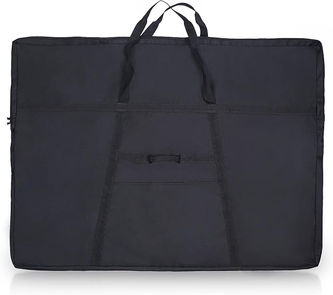 JJRING Dacron Light Weight Large Size Art Portfolio Tote Bag, Sketching and by JJRING