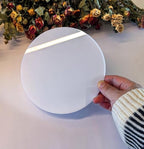Set of 20 White Acrylic Discs, 1/8" Thick Round White Circle Blanks 1" Diameter - Image 5