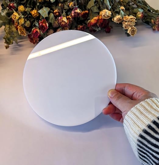 Set of 20 White Acrylic Discs, 1/8" Thick Round White Circle Blanks 1" Diameter - Image 5