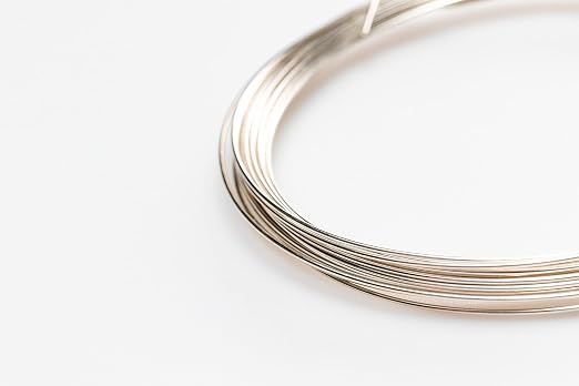 925 Sterling Silver Wire, 21 Gauge, Half Hard, 10FT by Craft Wire | Sterling - Image 4