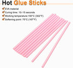 HARFINGTON 10pcs Hot Glue Sticks 0.28" Dia x 7.87" Long EVA Mini Hot Melt - Image 4