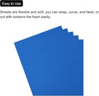 MECCANIXITY EVA Foam Sheets Sky Blue 19.7 Inch x 19.7 Inch 1mm Thick Crafts - Image 4