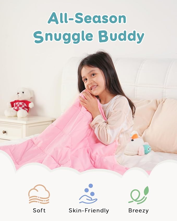 Topblan Weighted Blanket 3 lbs, Small Weighted Blanket 3 Pounds, Mini Heavy - Image 3