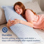 Body Pillowcases Set of 2-20x54 Long Body Pillow Case - Image 4