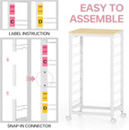 SYKIARIOL Rolling Storage Cart - Image 4