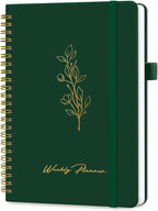 Undated Weekly Planner, Weekly To Do List Notebook by Taja