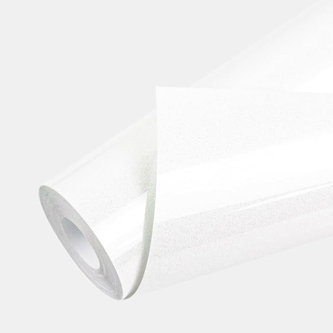 Glitter HTV Heat Transfer Vinyl, Sparkle HTV Compatible by Unknown