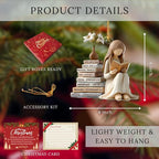 God Say You are Christian Christmas Ornament 2025, God Says I am 2D Flat - Image 5