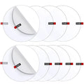 Enoin 9pcs 5 Inch Round Clear Acrylic/Plexiglass Sheet Disc Circle Plastic by Enoin